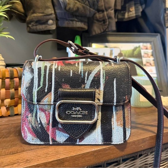 Coach Handbags - Coach x Mint + Serf Morgan Square Crossbody Like New